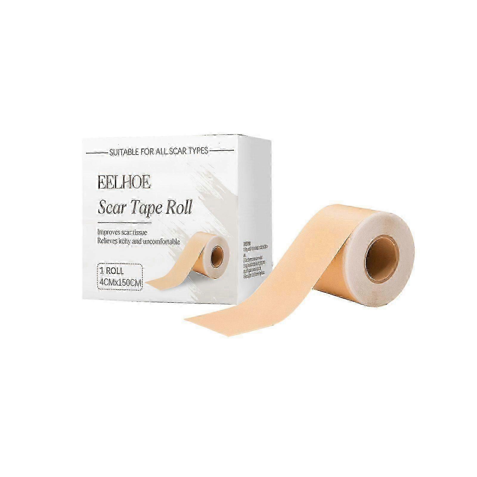 Hydrocolloid Roll for Wound Care, Hydrocolloid Patch Bandages with Self-Adhesive, Highly Absorbent, Flexible & Waterproof