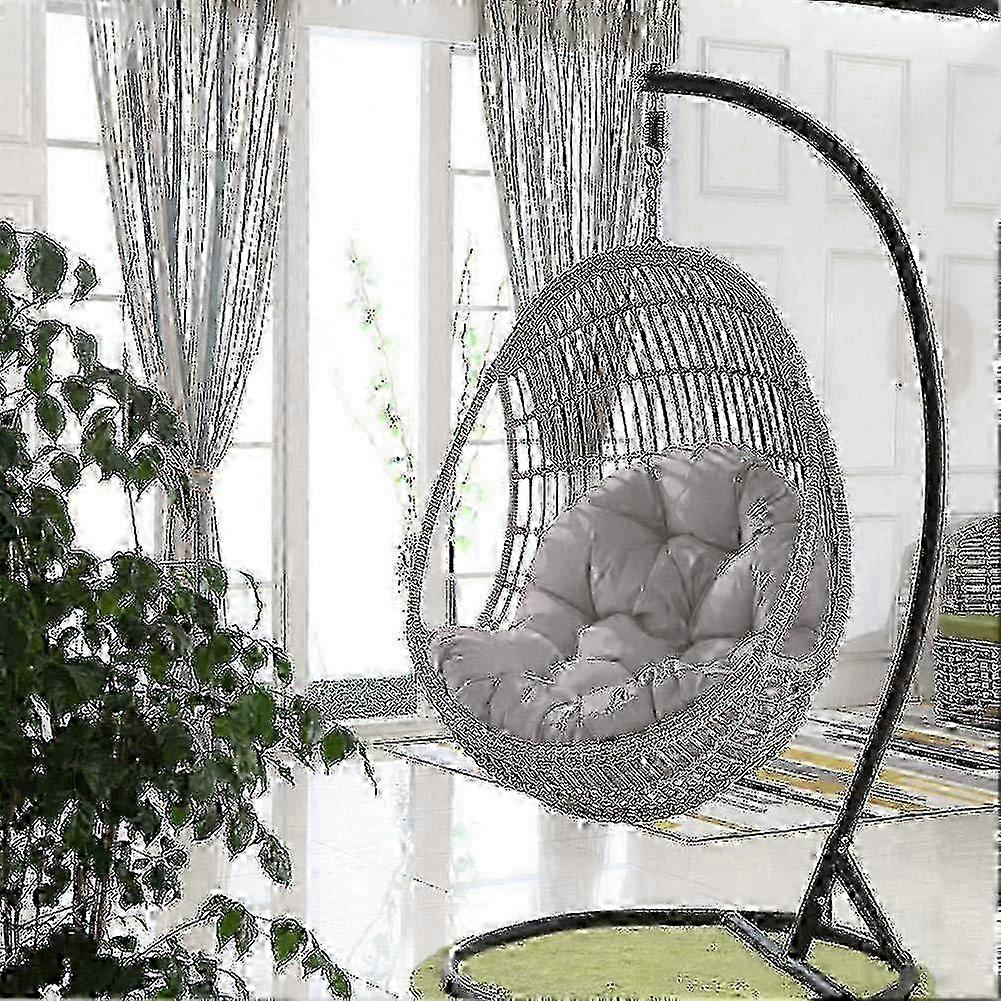 Chaise hamac suspendue d'intérieur pour jardin, coussin épais, coussin d'oreiller (y compris les coussins de siège)