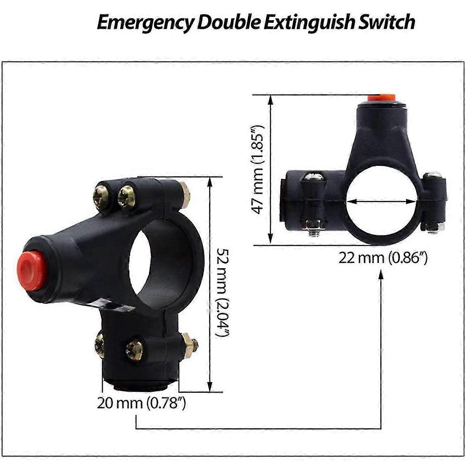 Lanyard Emergency Kill Stop Engine Switch Push Button