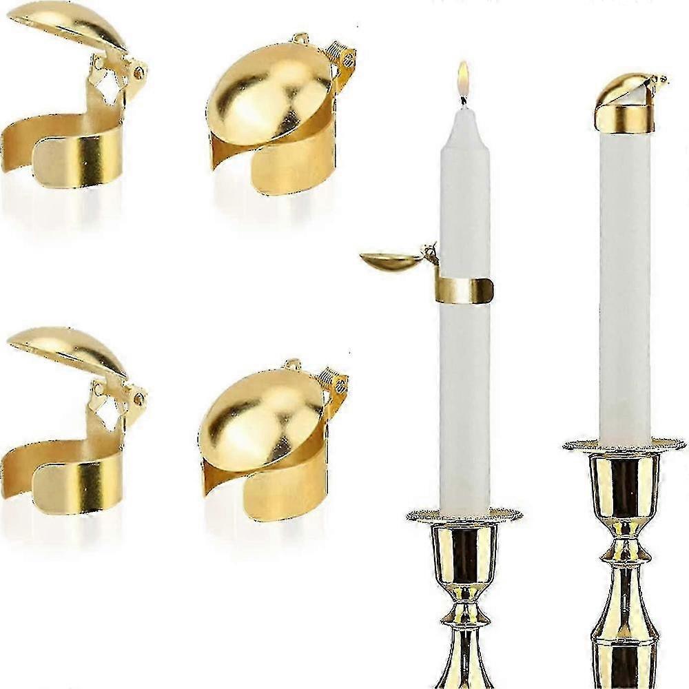 8 Pcs Automatic Candle Snuffer Flame Extinguisher for Safe Wick Put Out