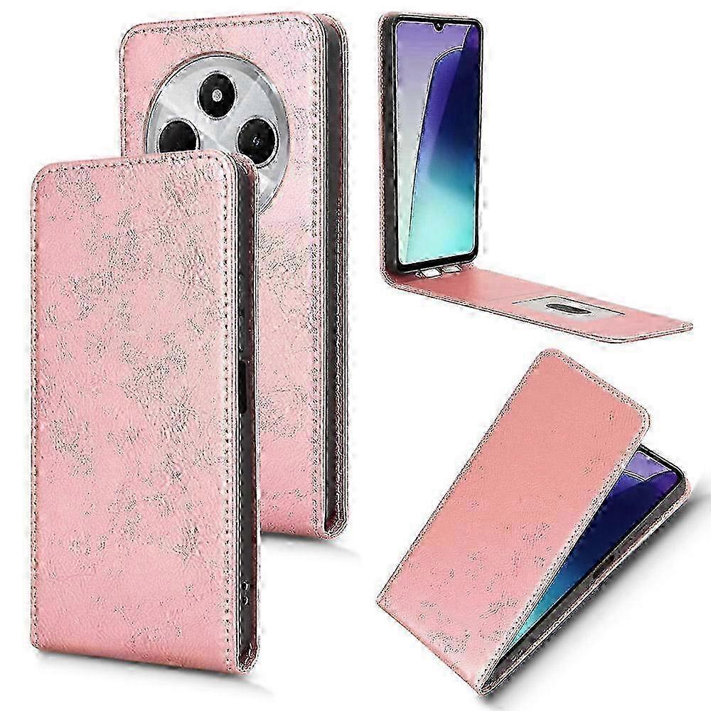 Vertical Flipover Magnetic Leather Smartphone Case