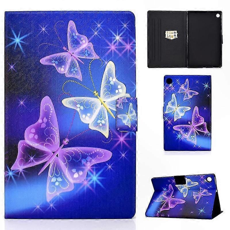 Patterned Cover for 10.5 Inch Tablets with Auto Sleep/Wake Feature
