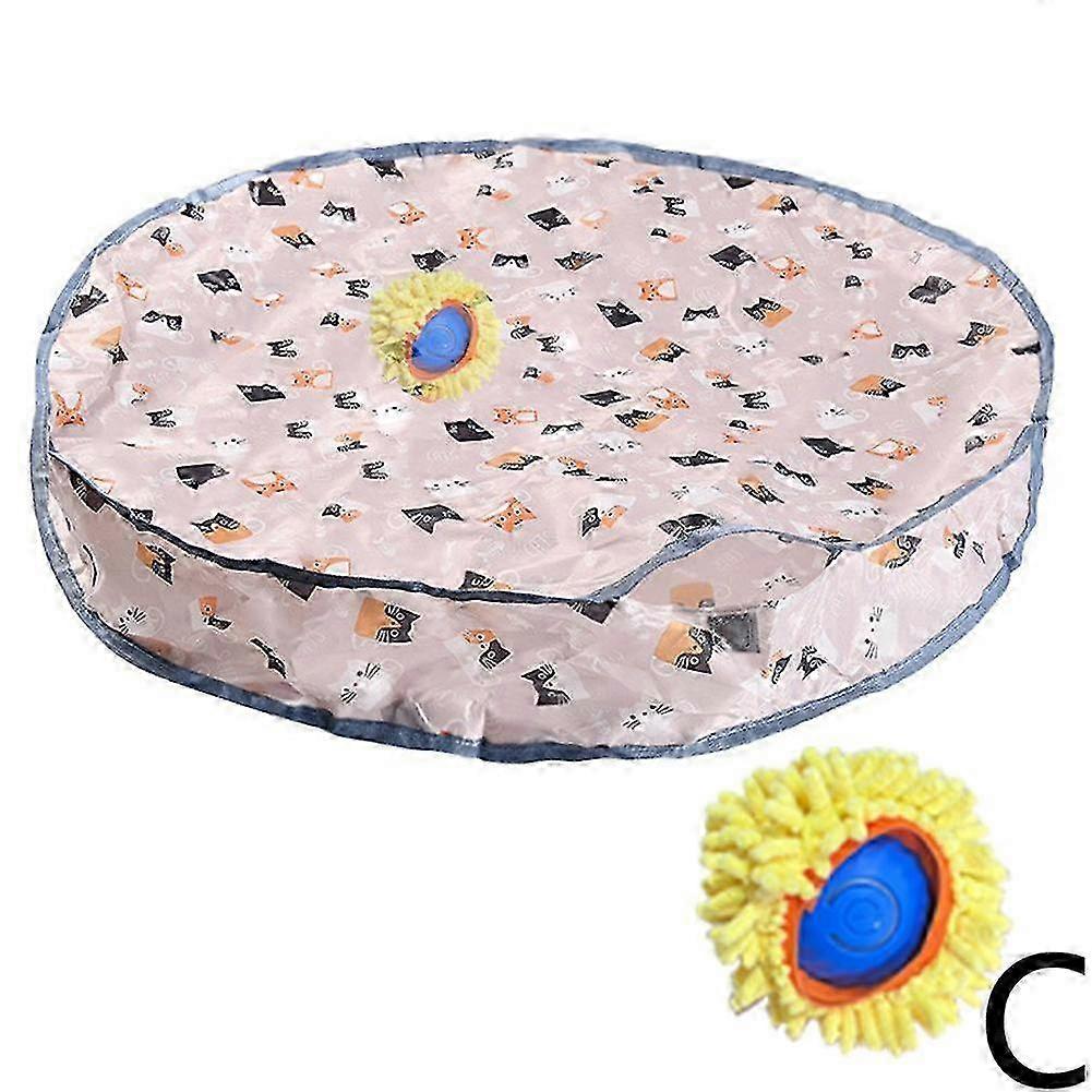 Cat Toy Cover Hide and Seek Ball Fast Rolling in Bag Hiding Cover for Indoor 2025
