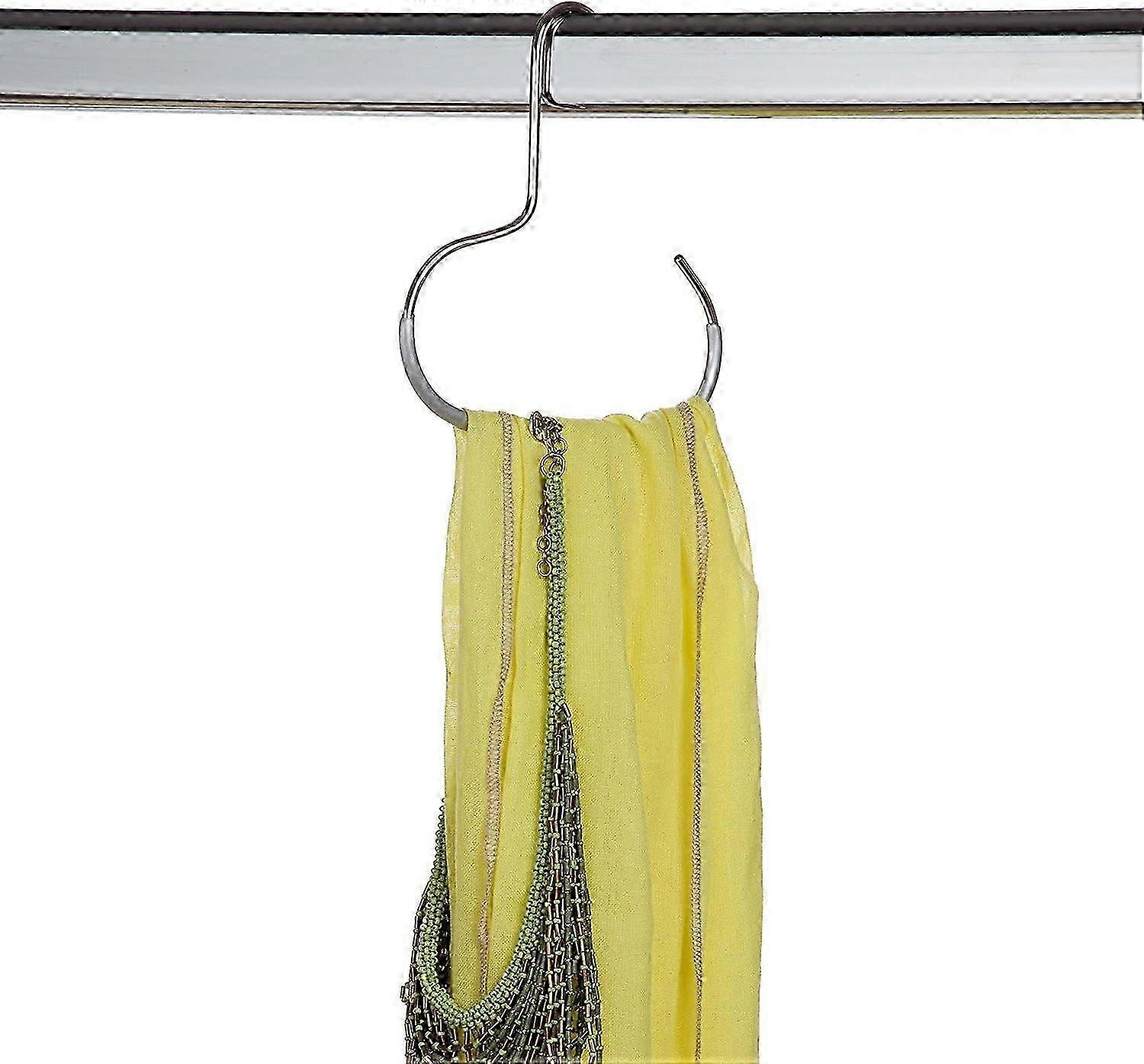 Accessory hook set of 5, non-toxic metal with grip coating, space saving 2025