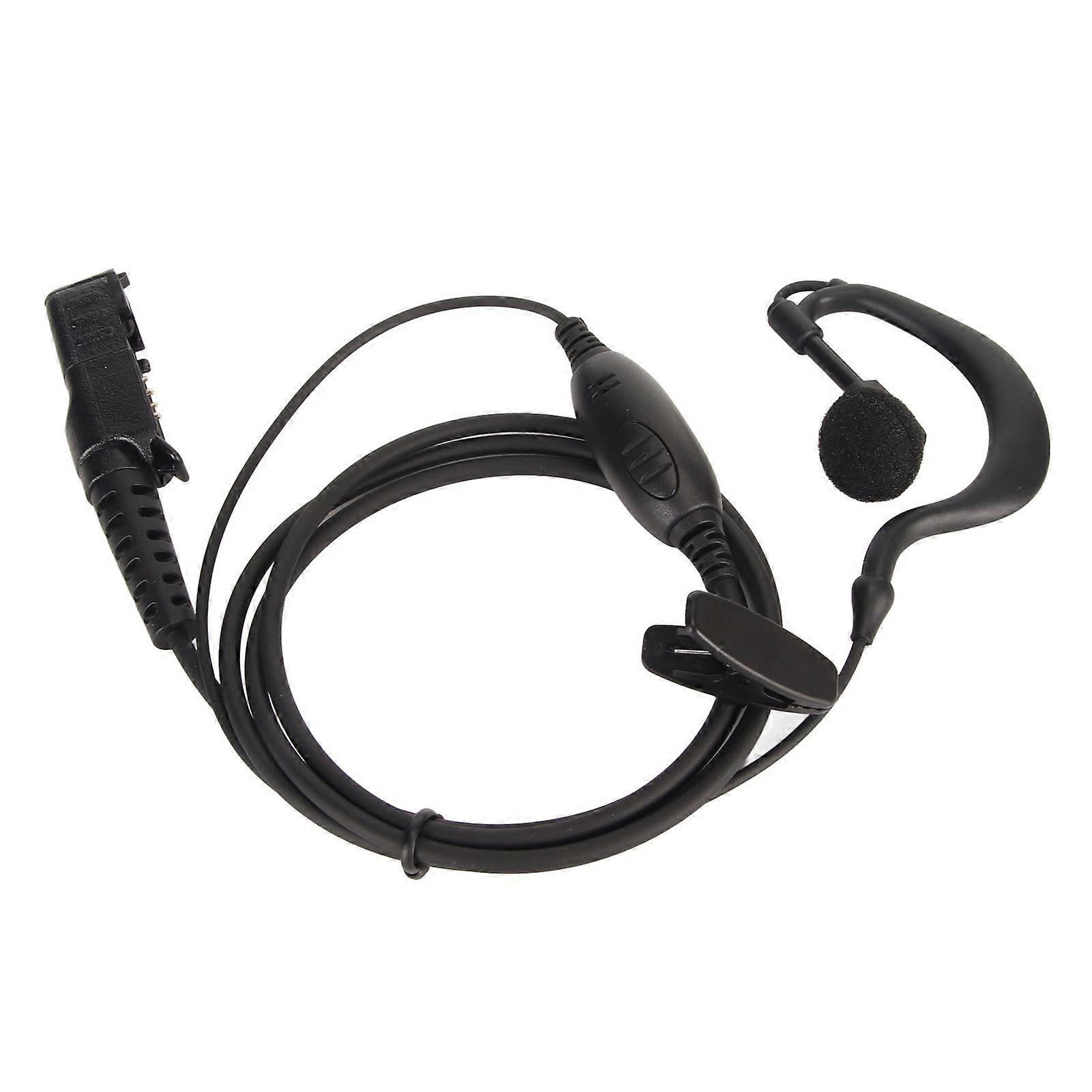 G Shape Earpiece Mic Built in PTT Walkie Talkie Headset for Motorola XIR P6600 P6620 E8608 E8668 MTP3100 3150 XPR3300