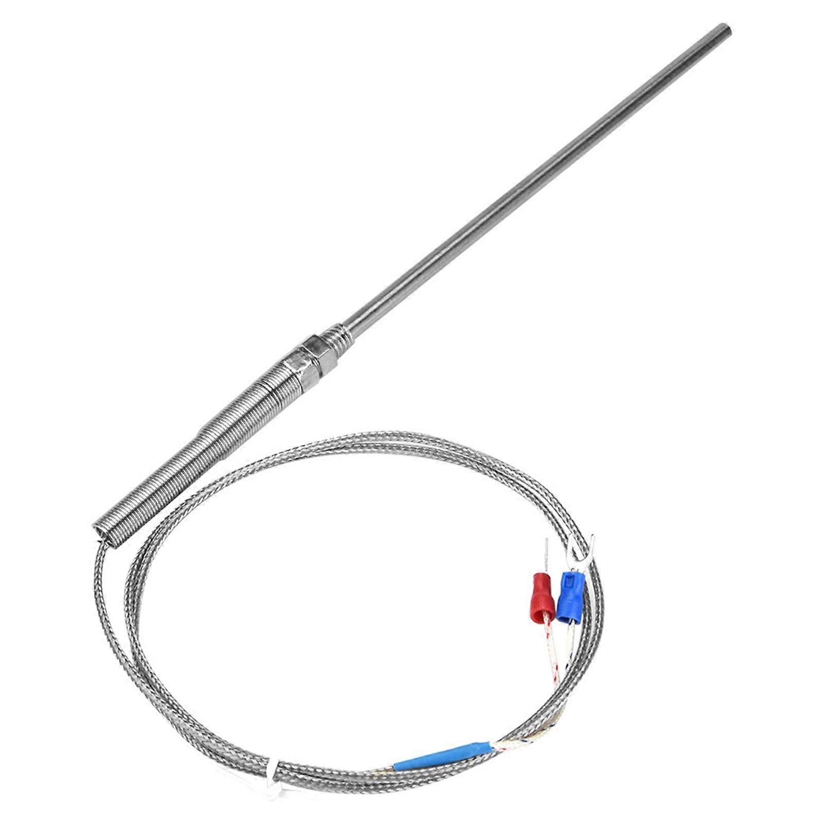 M8 Thread Type K Thermocouple 150mm Probe Temperature Sensor Wire 0-400 (1 m)
