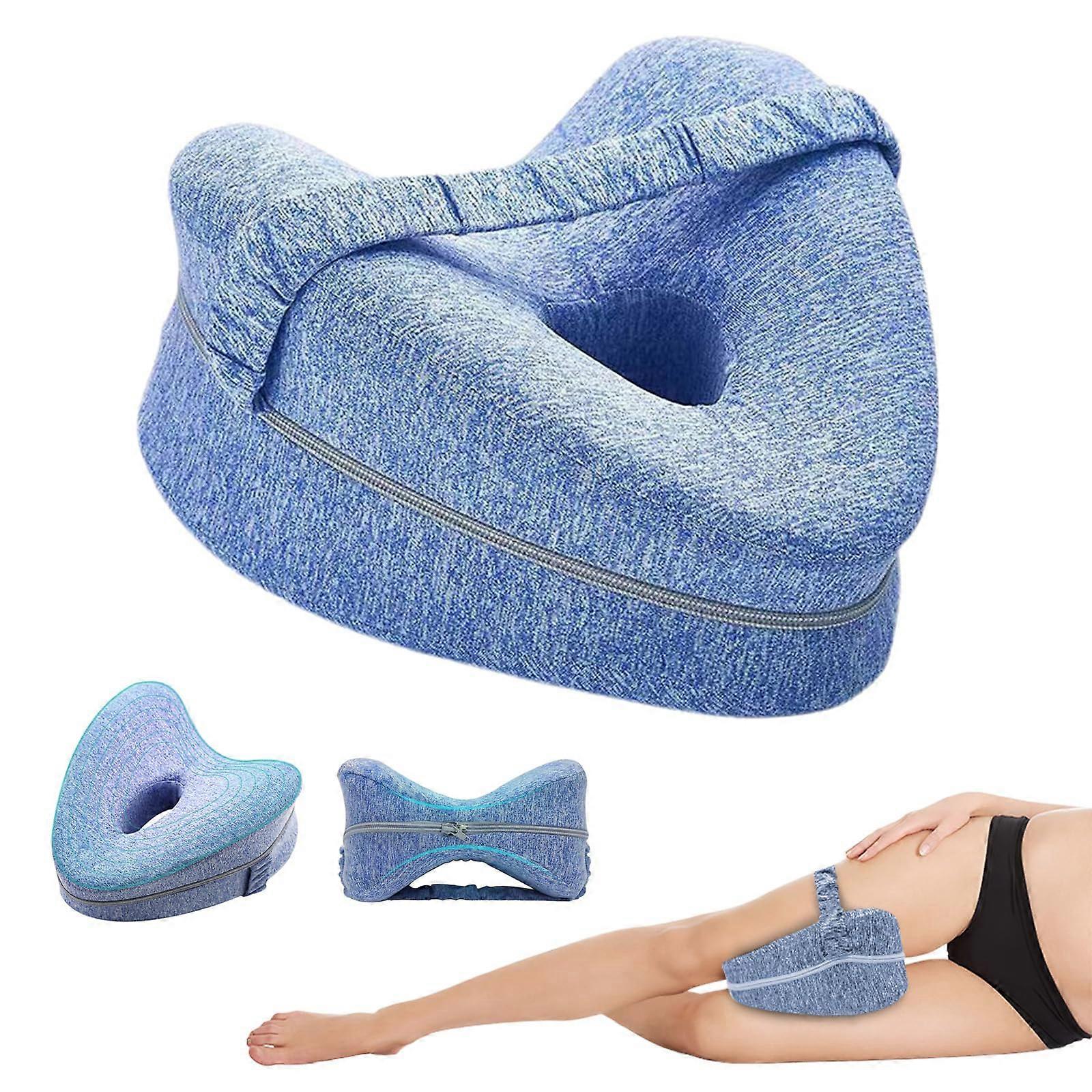 Knee Pillow for Sleeping on Side, Leg Positioner Pillow for Side Sleepers, Alignment Knee Support, Durable PainRelief