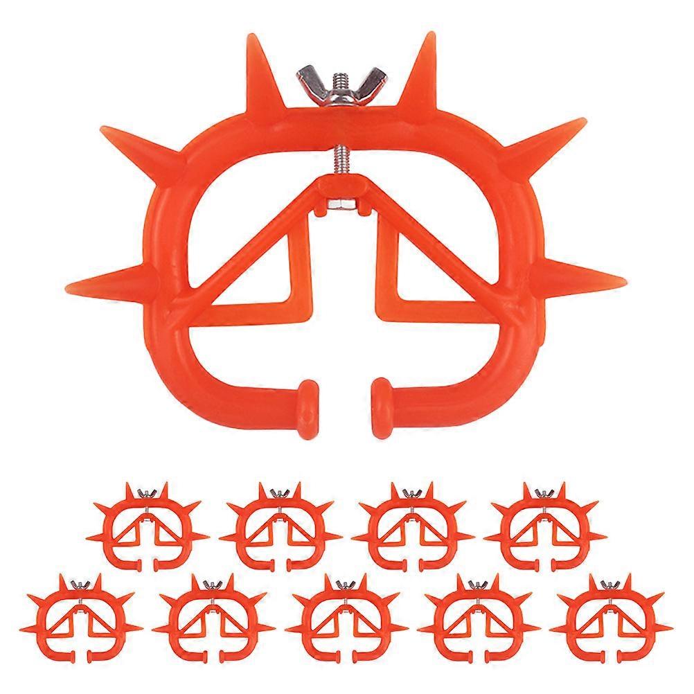 Calf Nose Clamps Cattle Weaning Tool for Livestock 10Pcs Durable Clips