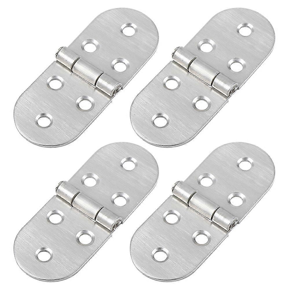 Hinge Stainless Steel Hinge for Furniture with 4Pcs Smooth Operation