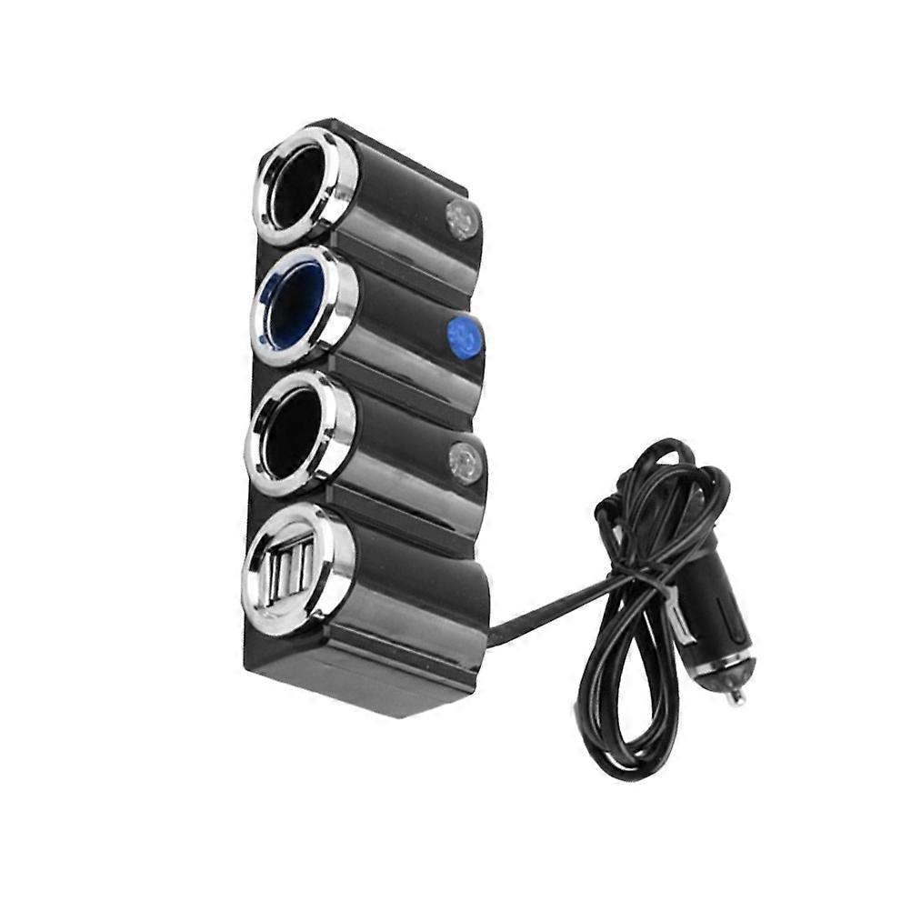 on Board Charger 1Pcs 1 to 3 Lighter Ports with Dual USB
