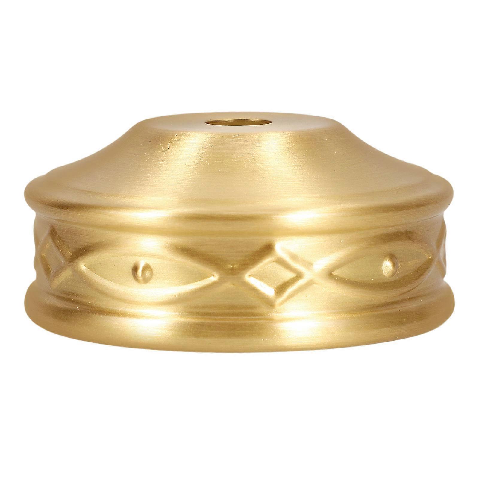 Copper DIY Lamp Holder Cup for Covering Use Wall Ceiling Light Fitting