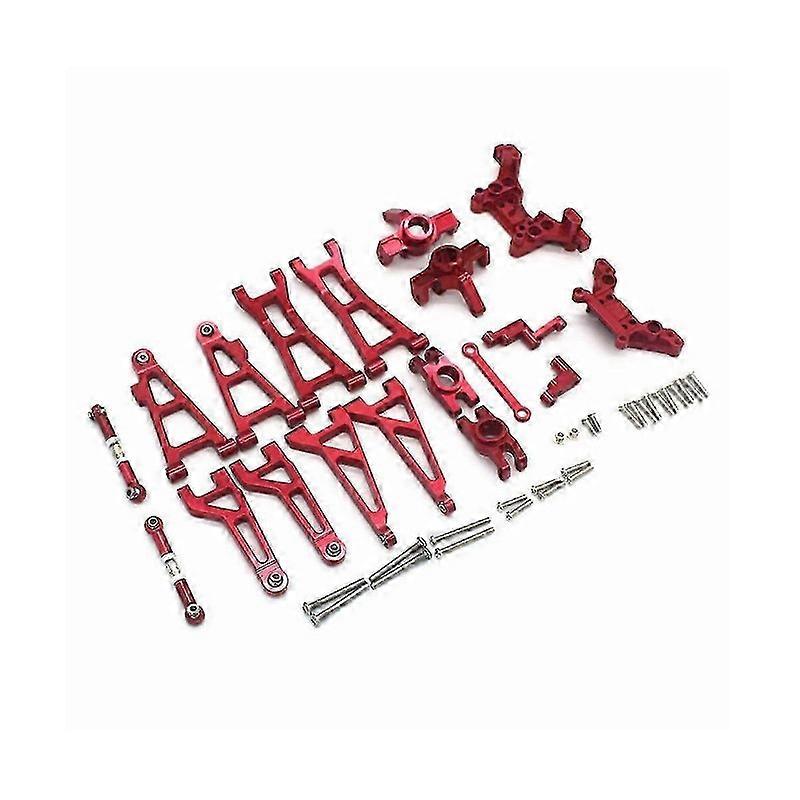 Metal Suspension Arm Steering Block Set For Go 16207 16208 16209 16210 H16 1/16 Rc Car Upgrade Part