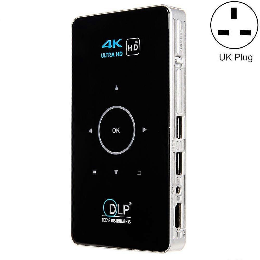 DLP HD Mini Wireless Projector UK Plug