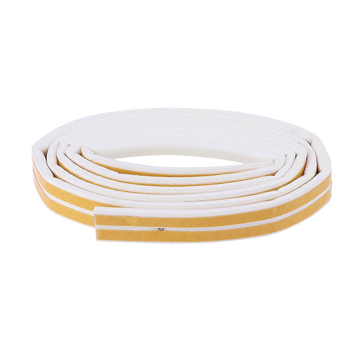 Wood Door Seal Strip for Window 2 Rolls Durable Self Adhesive Windproof Strip