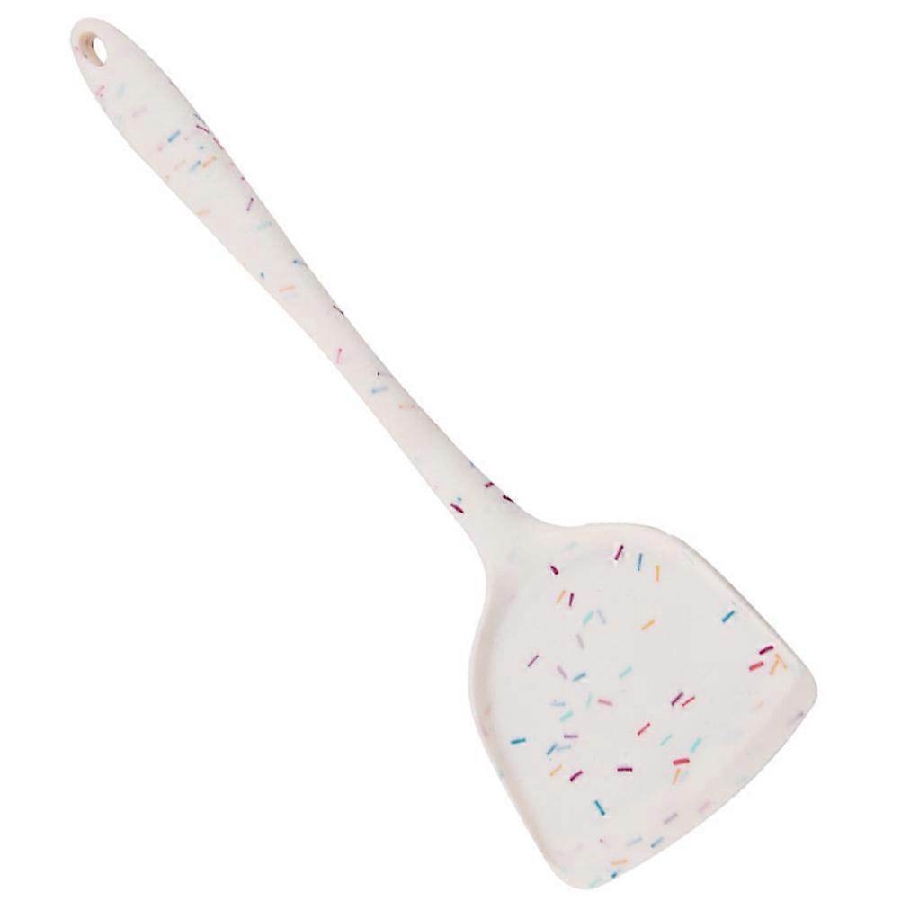 Silicone Utensils Non-Stick Spatula with Long Handle Heat-Resistant Kitchen Cooking Tool 1Set