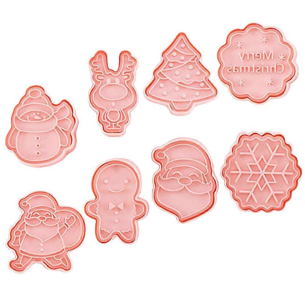 32 Pcs Christmas Themed Cookie Press Molds Various Shapes For Home Use Baking Tools Designed For Lovers