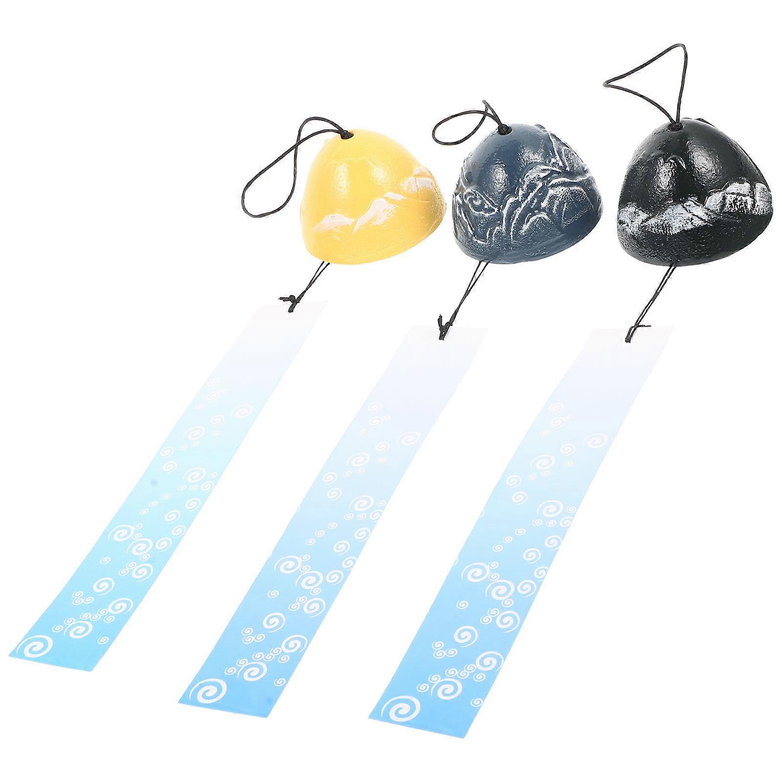 Japanese Style Wind Chime for Patio Decoration 9Pcs Set