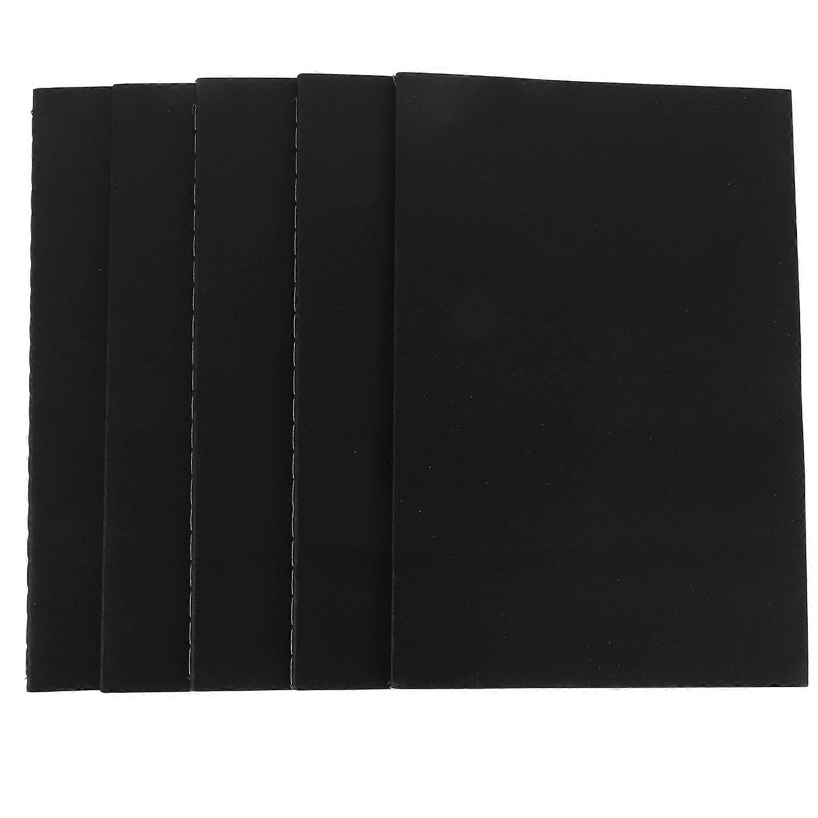 Blank Sketch Book Black for Drawing and Sketching 10Pcs Paper Notebook