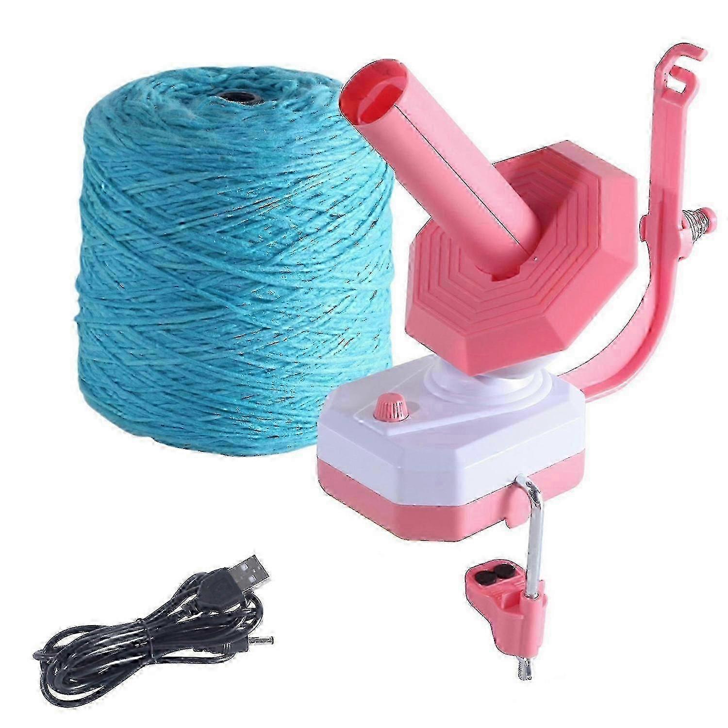 Electric Yarn Ball Winder with 10-Ounce Capacity for Effortless Knitting and Crafting Projects