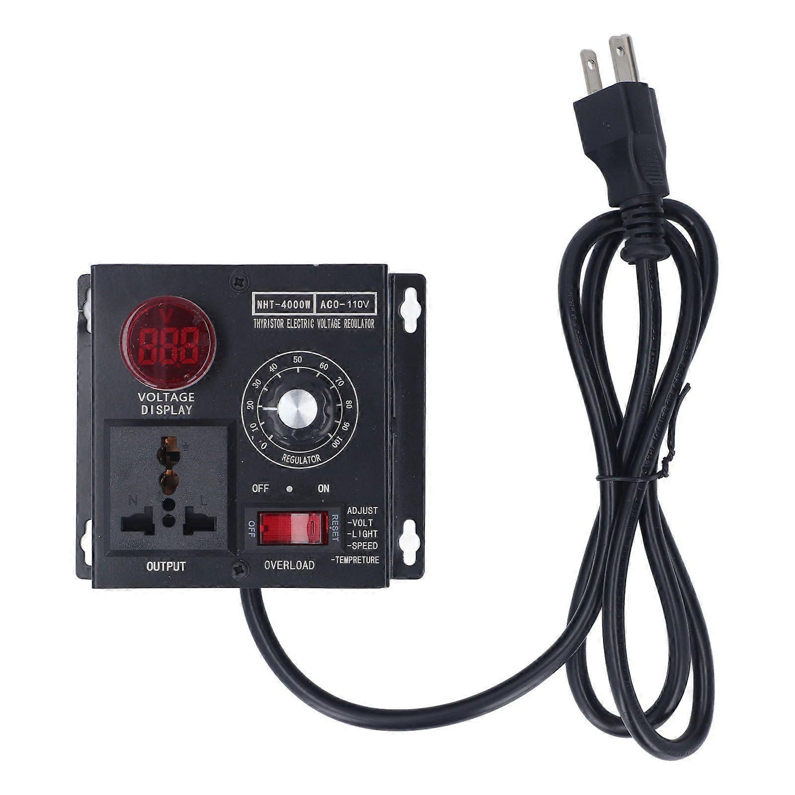 High quality  US Standard AC110V Electric Fan Variable Speed Controller AC Motor