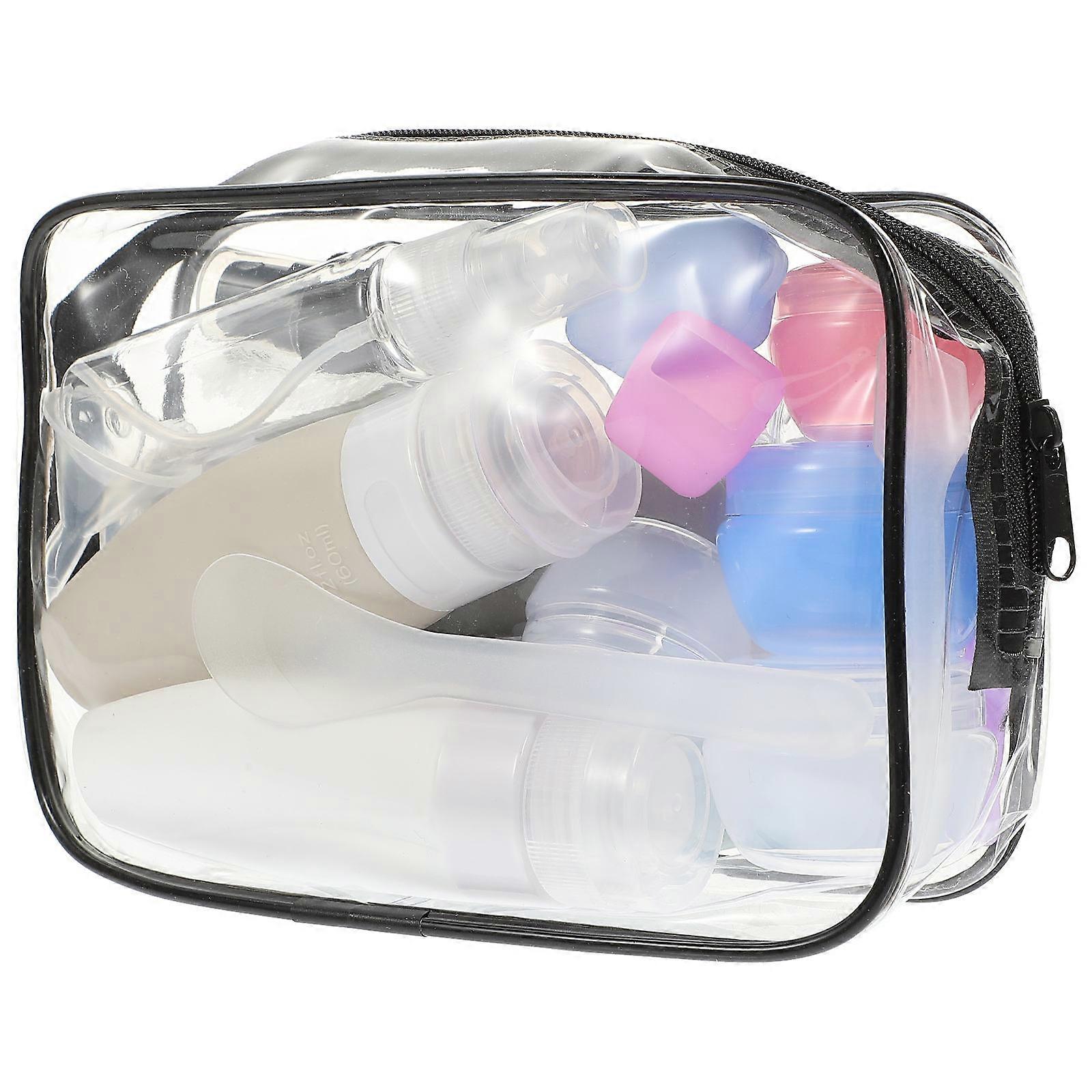 Cosmetics Bottles 2 Sets Small Lotion Sub Bottles Travel Accessories Assorted Color Travel-Friendly Convenient Storage Containers