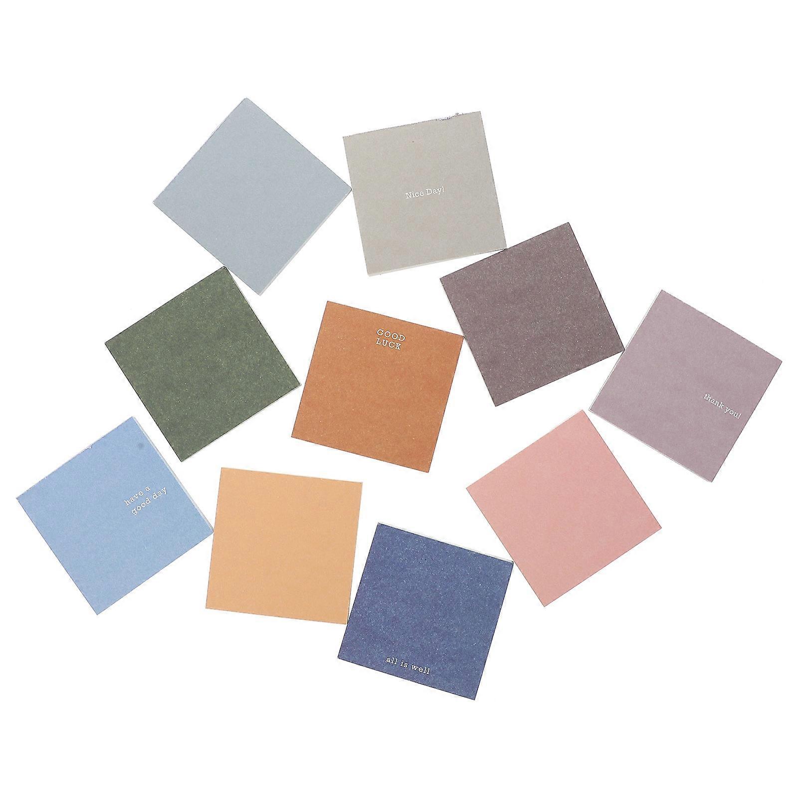 DIY Background Papers Note Set for Hand Account Decoration with Assorted Color Paper
