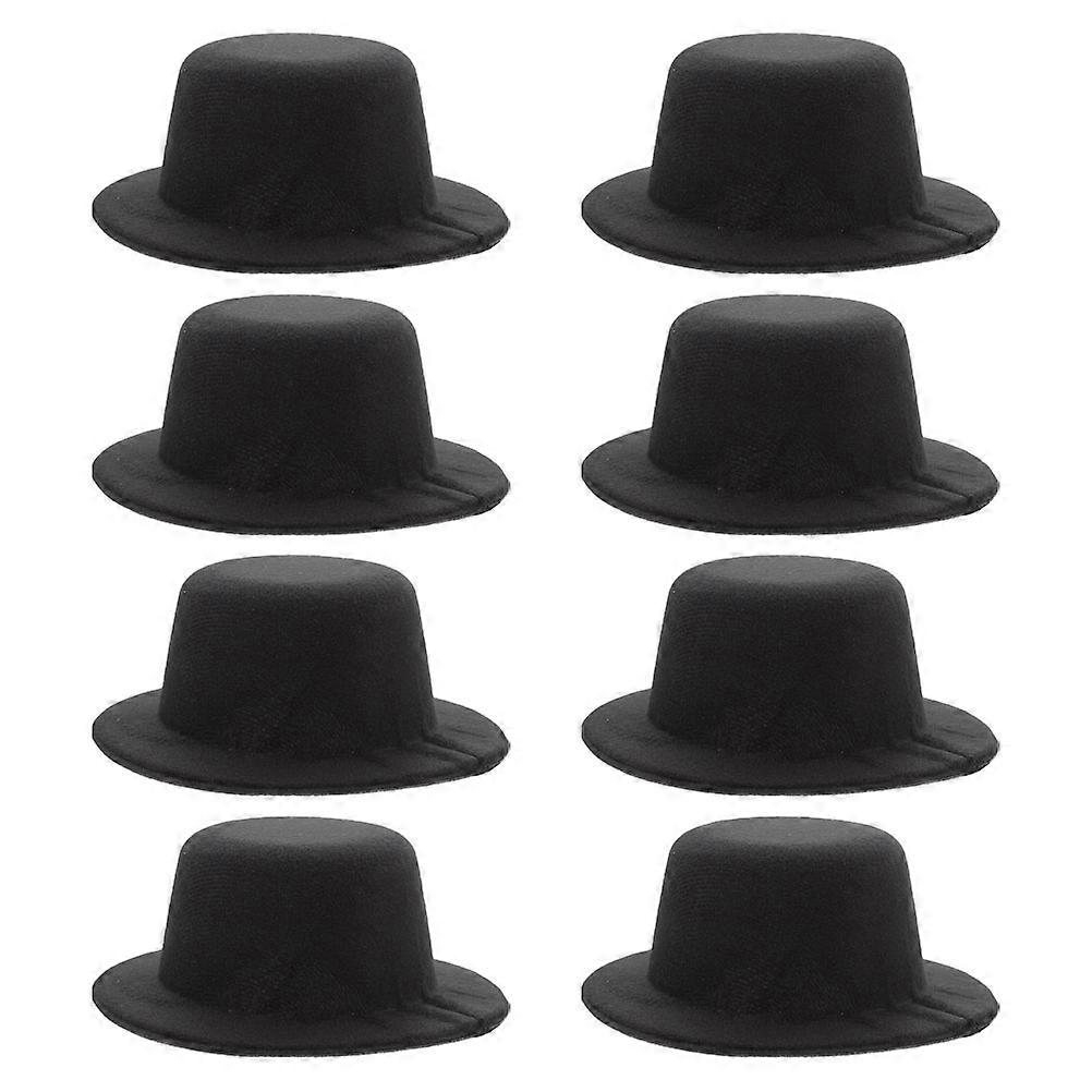 Mini Hat for Doll Accessories 8Pcs Set for DIY Crafts