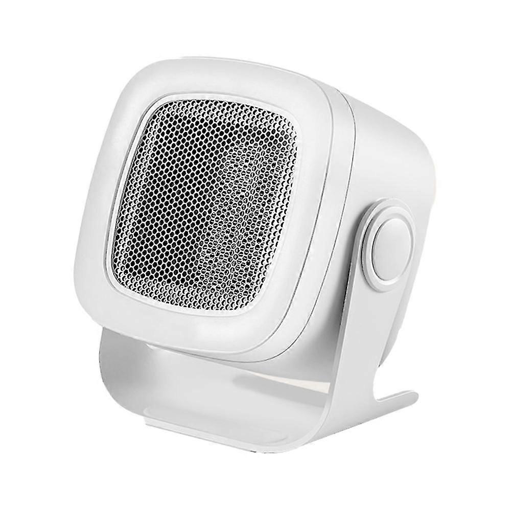 Tiny Space Heater Desk Heater Fan, Wide-angle Swing, Overheating Protection, Cycle Heating