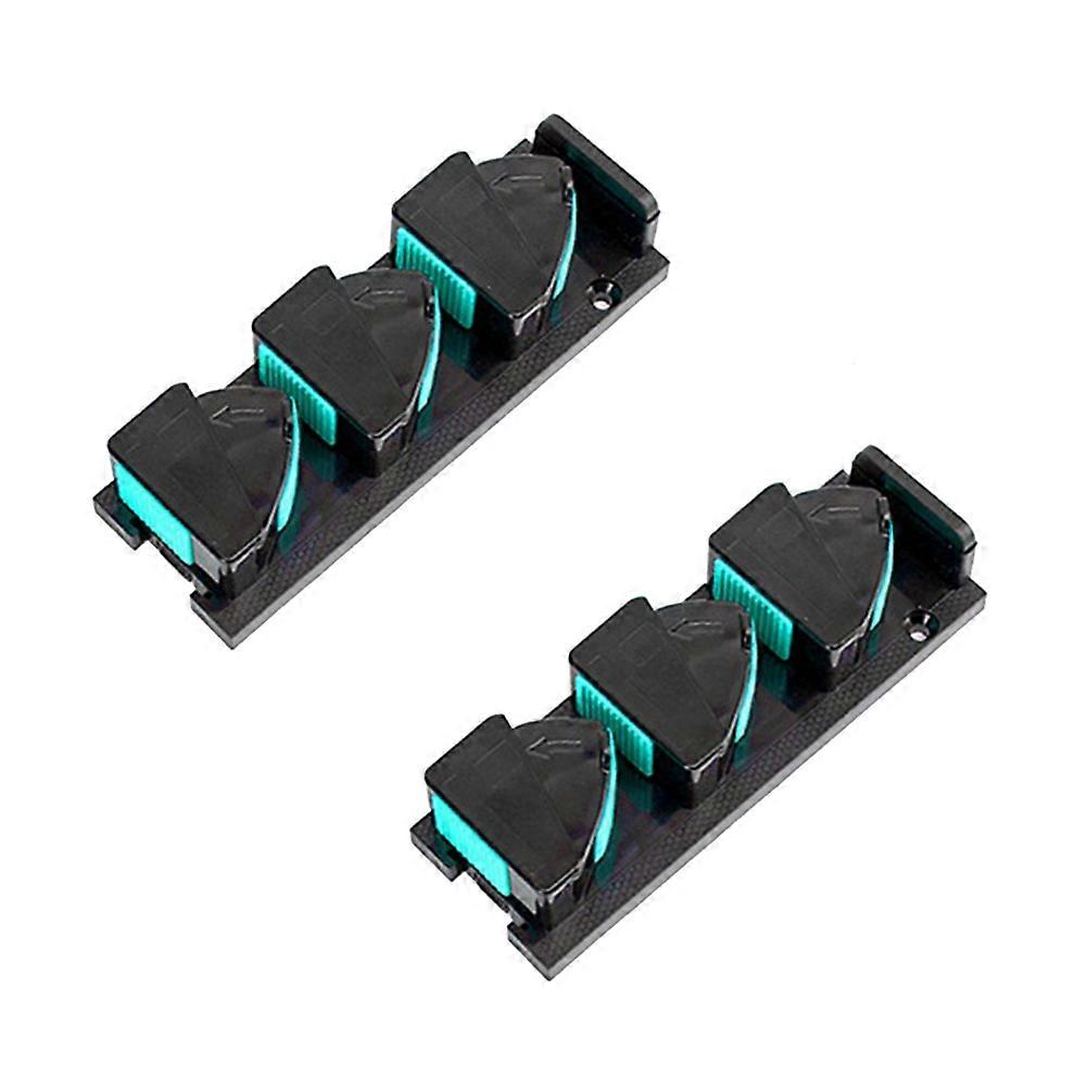 Fishing Rod Holder for Garage Wall Mounted Blue