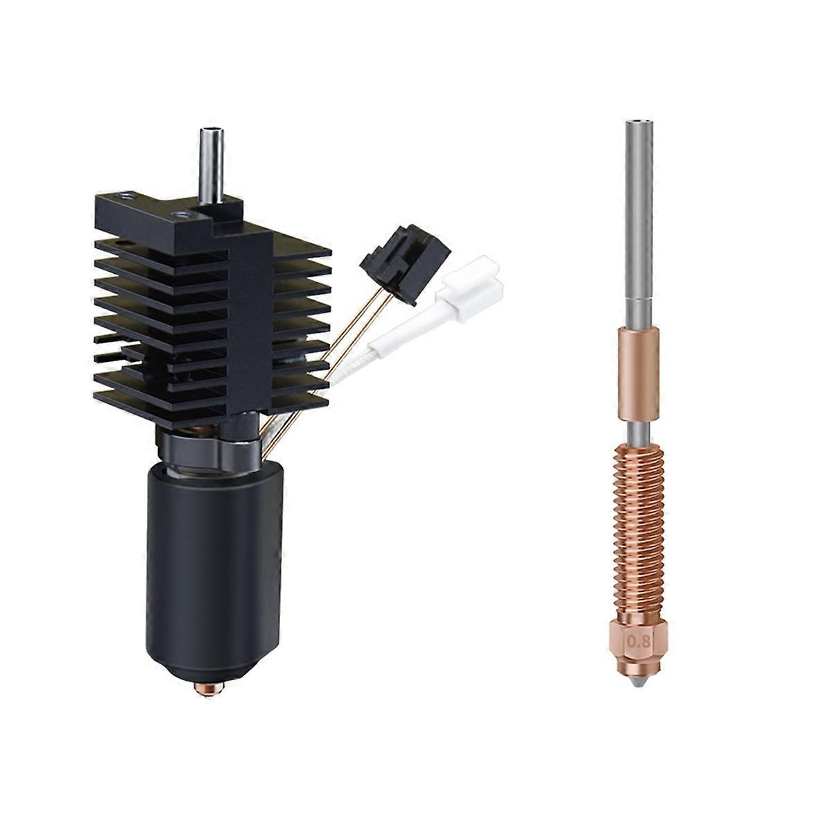 Hotend Kit for K2 Plus Ceramic Heating Block Nozzle 0.8mm