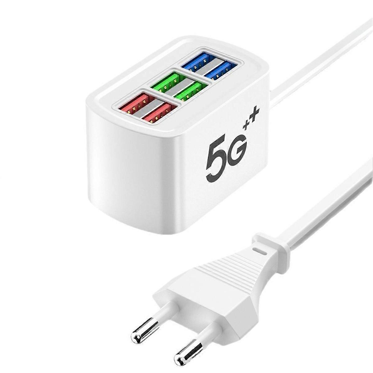 USB Power Strip Phone Charger Adapter for EU-PLUG