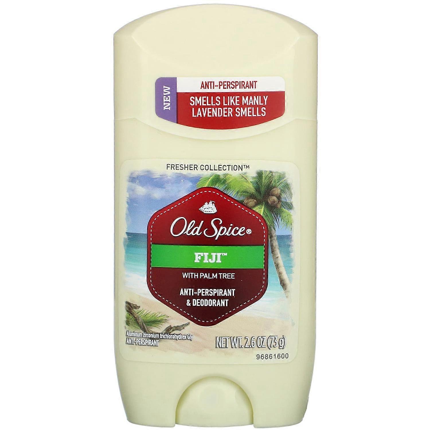 Old Spice, Fresher Collection, Anti-Perspirant & Deodorant, Fiji, 2.6 oz (73 g)