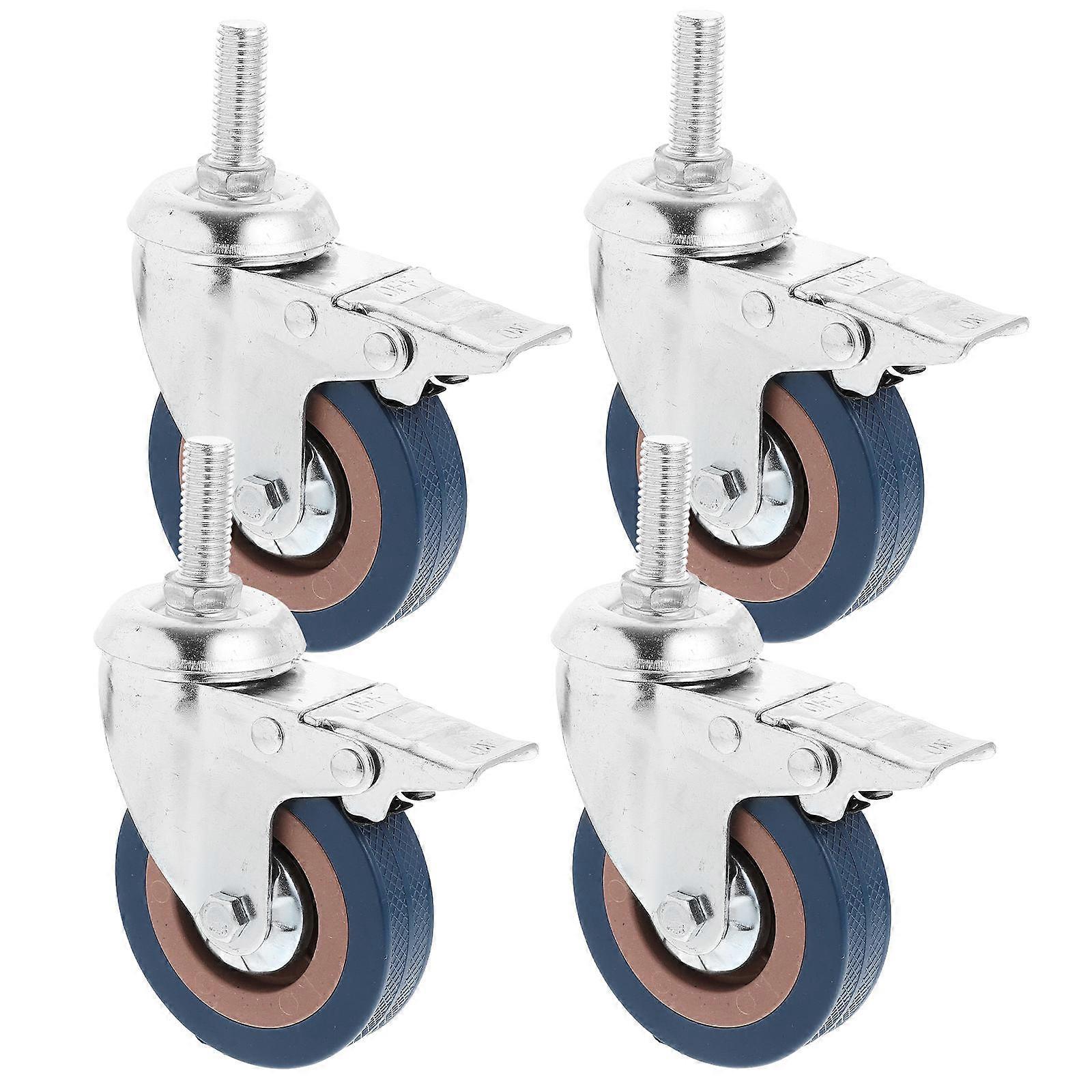 Swivel Castor 4Pcs Multi Silent-Rolling for Transmission Use