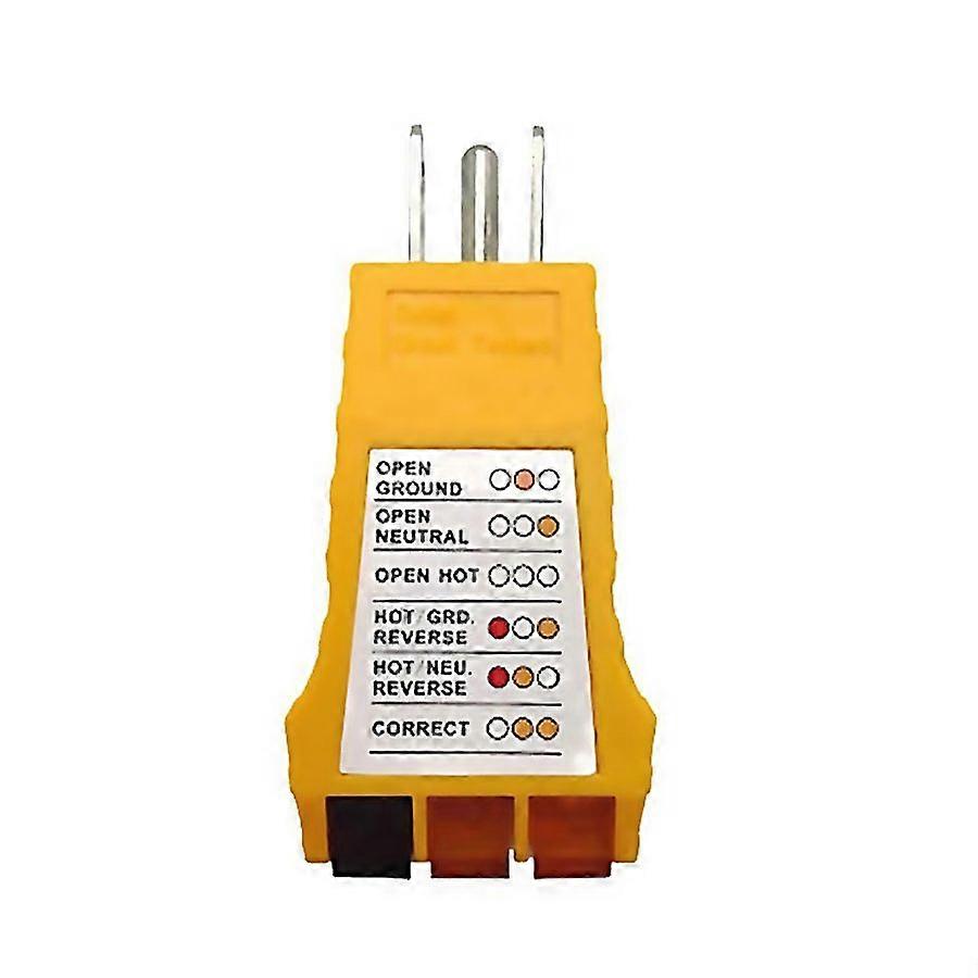 For Sk300 Us Plug Socket Phase Tester Threewire Loop Power Socket Tester