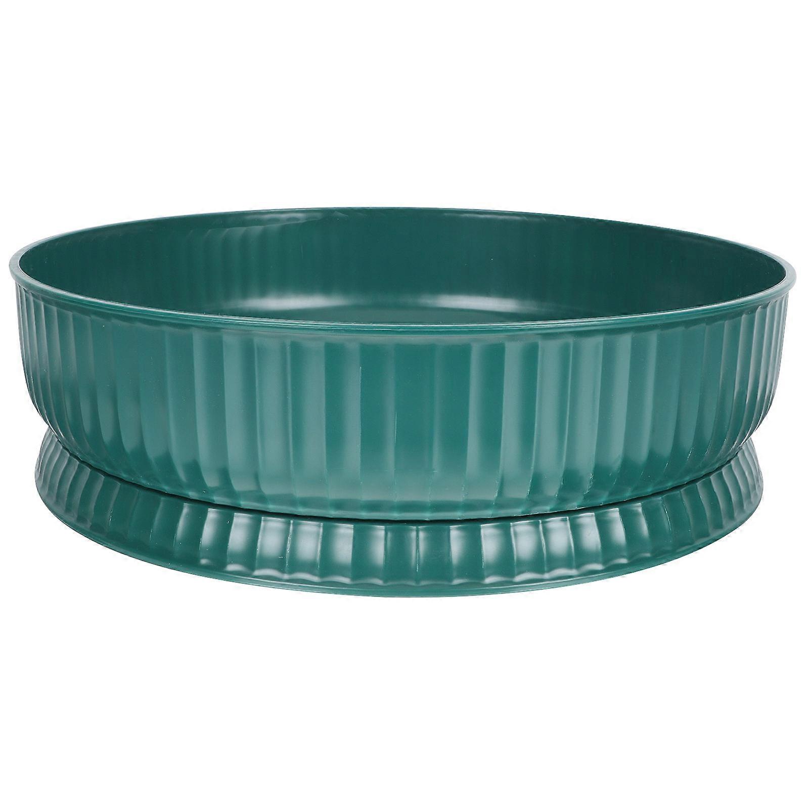 Rotating Storage Rack Storage Tray for Home Use Green Multipurpose Spice Holder