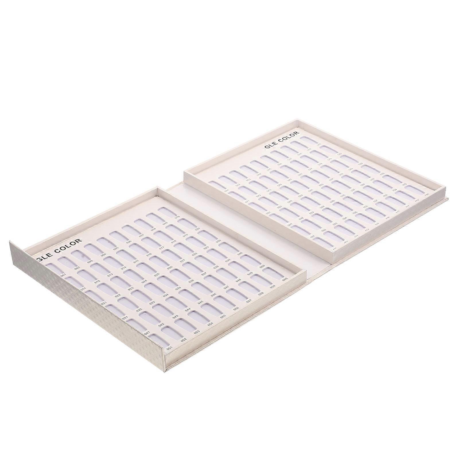 Color Card Display Board Nail Art Display Holder for Displaying Salon Nails