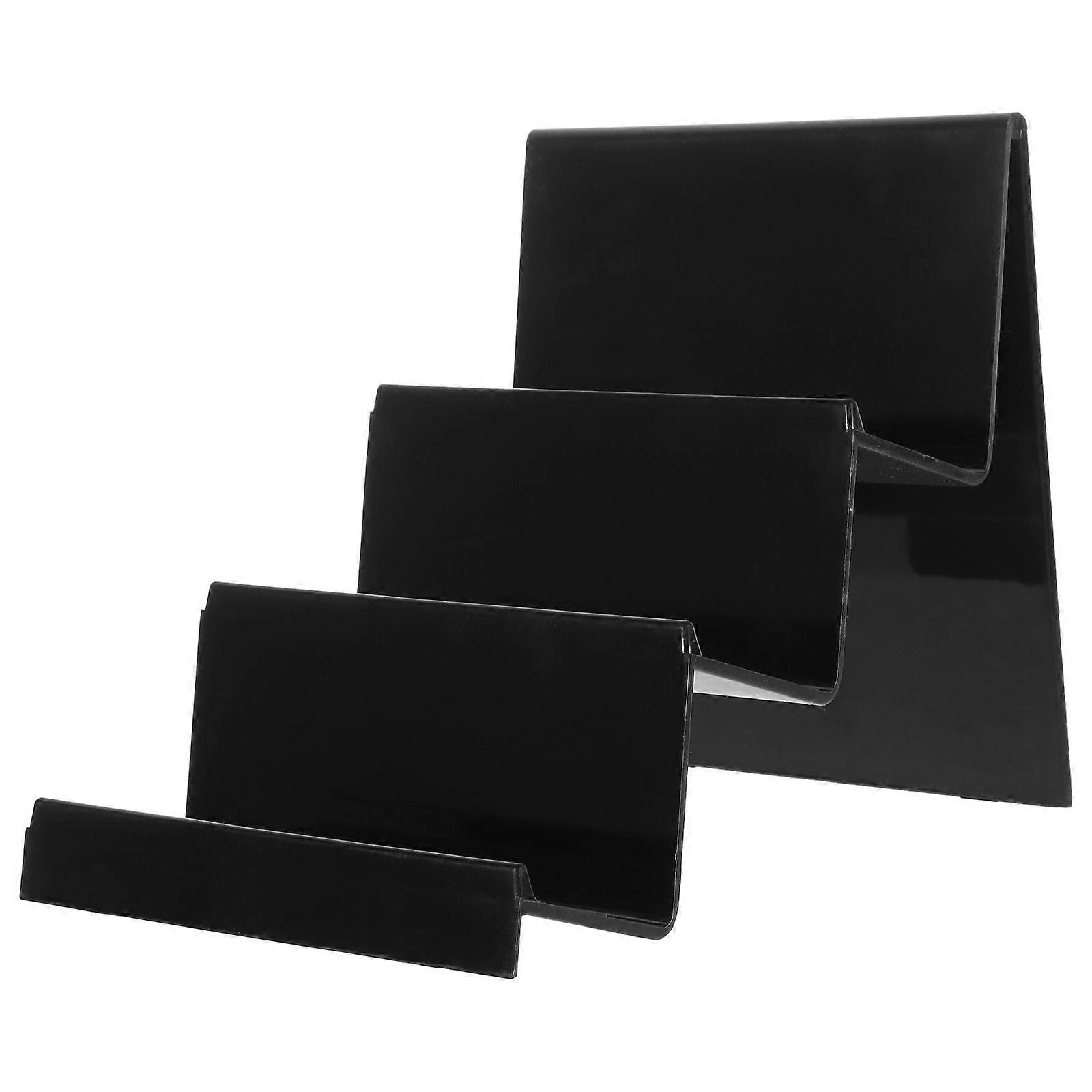 Acrylic Stand for Display Multi-tier Wallet Display Stand Risers Shelf Purse Organizer Wallet Stand