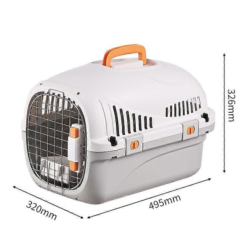 Pet Carrier Cat Travel Bag Portable Airline Approved Handheld Cat Carrier with Window, Includes Bowl & Pee Pad