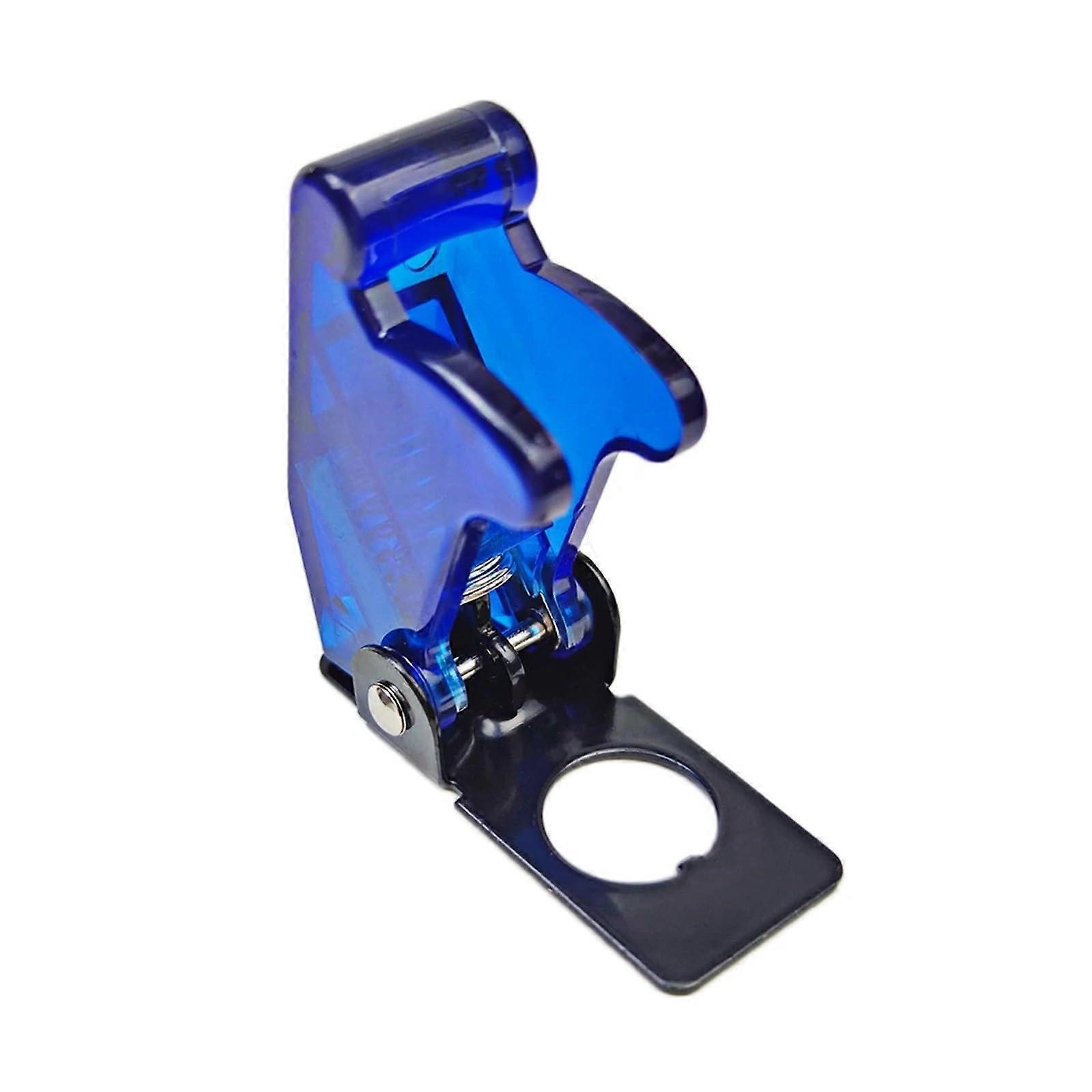 1Pcs LED Toggle Switch Flip Up Cover Transparent Blue Fits LED Toggle Switches Polycarbonate Flip Up Cover