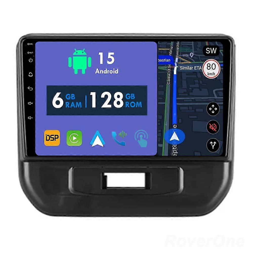 Car Radio 6G+128G CarPlay GPS Navigation Head Unit for Suzuki Celerio 2014 - 2023 Android Auto Bluetooth Stereo Touch Screen