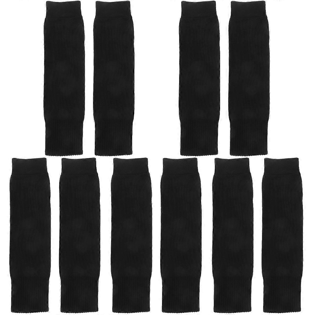 5 Pairs  Calf Sleeves Elastic Compression Calf Protectors Calf Support Braces Elastic Sports Calf Sleeves