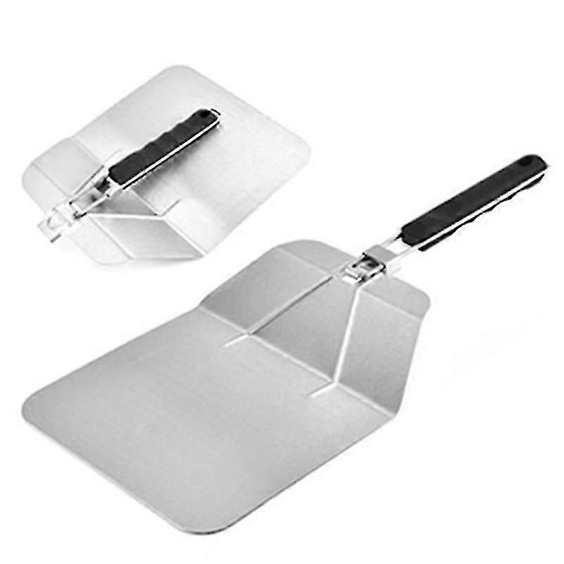 Stianless Steel Pizza Paddle Extra Large Metal Pizza Spatula With Folding Handle Space-saver