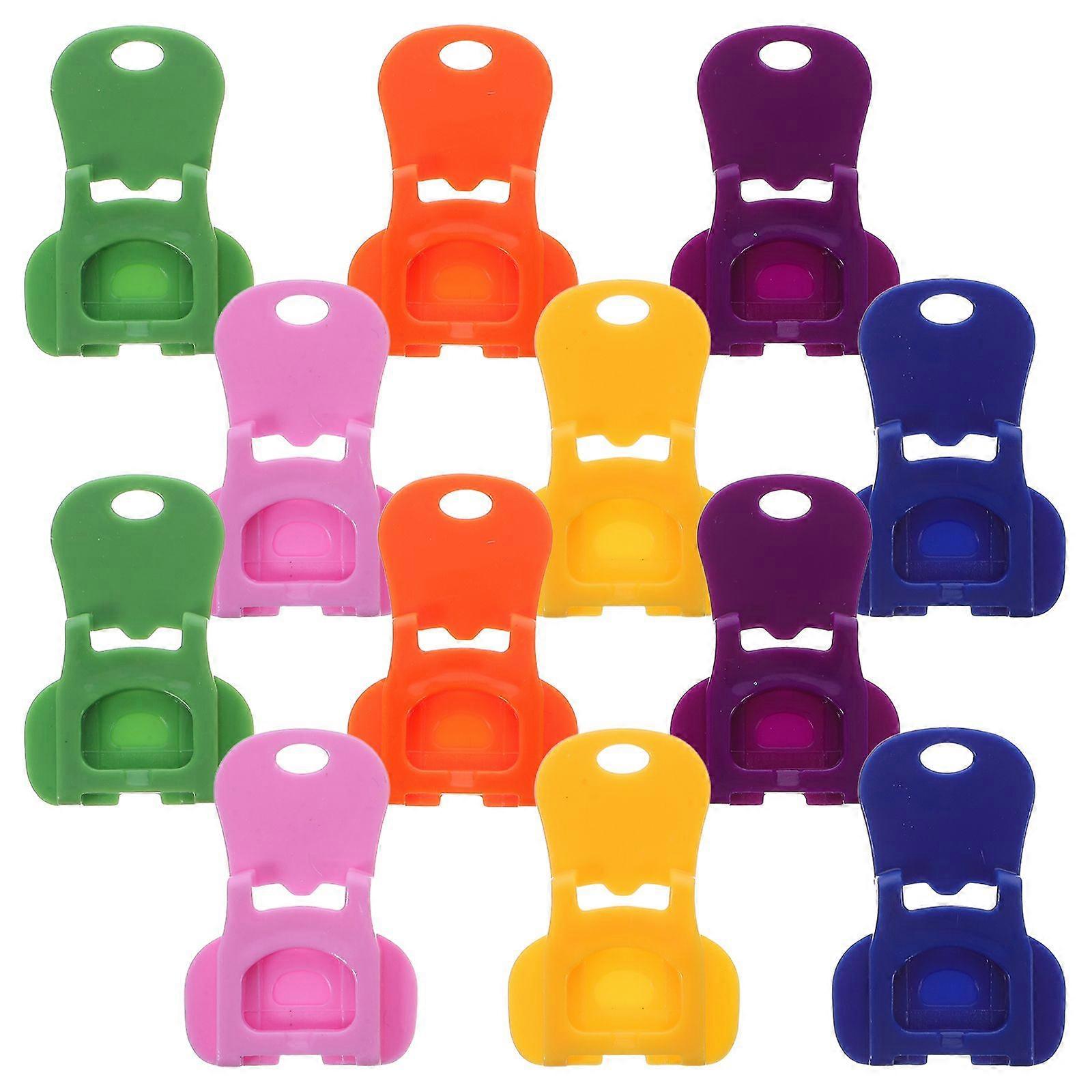 12pcs Can Tab Opener: Manual Opener Portable Plastic Tab Puller Helper Opening Tool For Soda Beer Beverage Sealed Can Opening