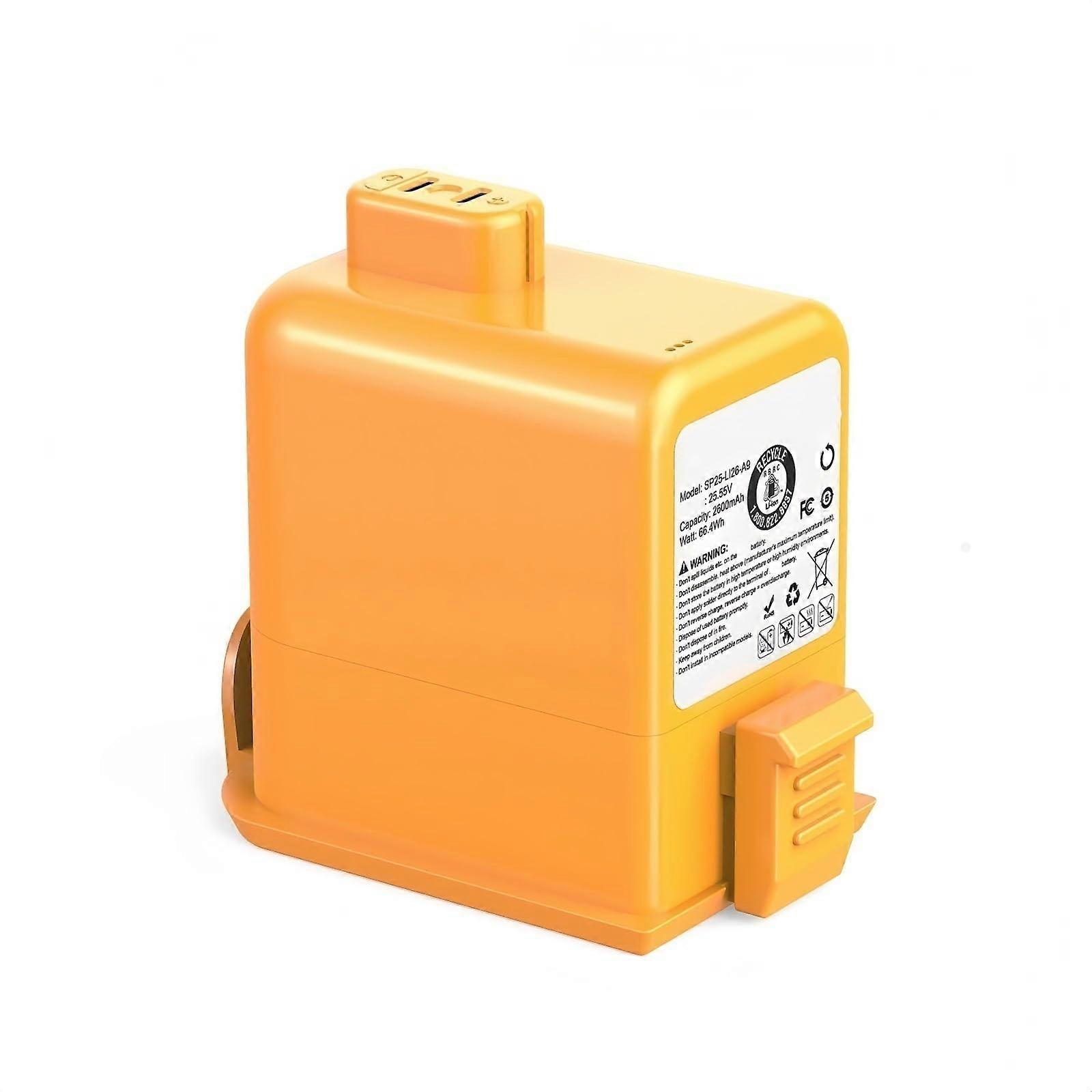 5000mAh Vacuum cleaner Battery Replacement 25.55V Compatible With Cordless Stick Vacuum A9/A9+/PLUS A905M A907GMS A9MASTER2X