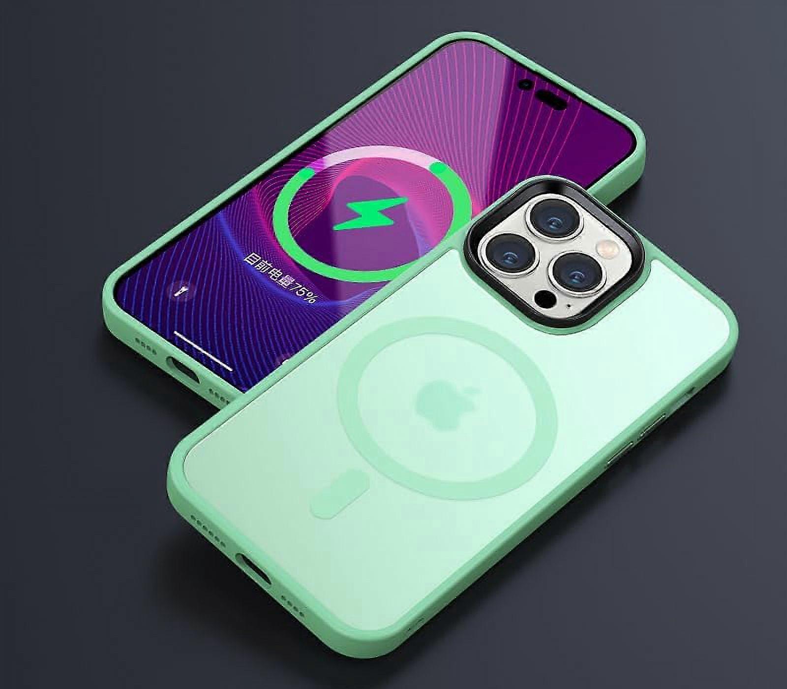 Phone Case Suitable for compatible with Apple 15 Magnetic Phone Case compatible with Iphone/12 Protective Case 14 Mobile Phone Pro Advanced Sense