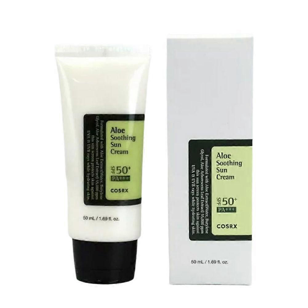 50ml Aloe Vera Protective Cream with Sunscreen for Daily Moisturizing and UV Defense