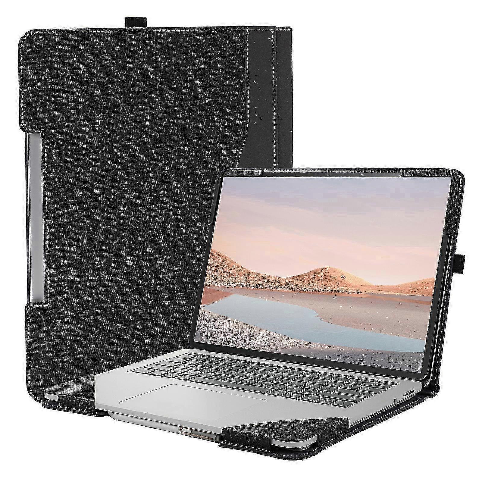 Cotton Cloth Texture Leather Laptop Protective Case For Microsoft Surface Laptop Studio 2