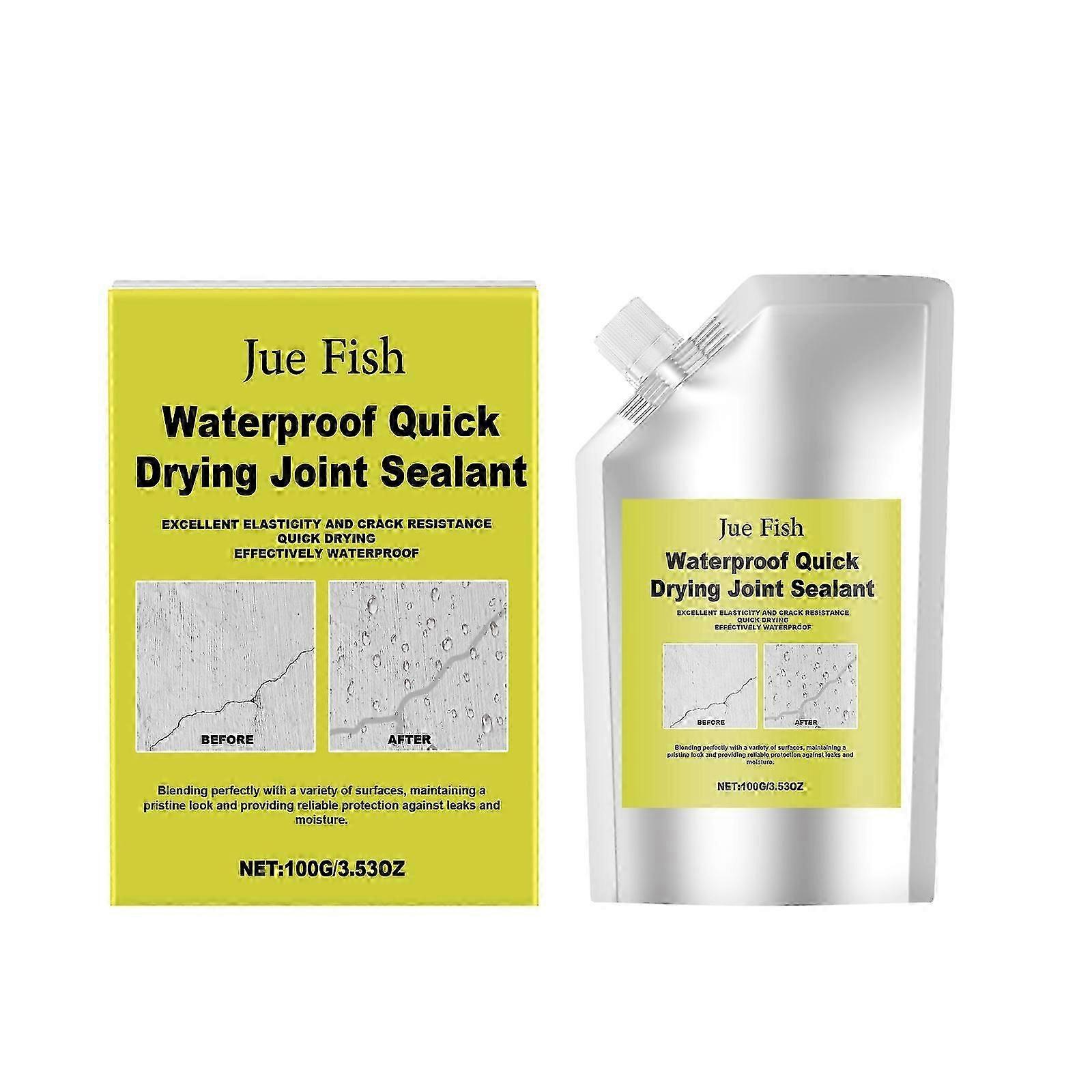 Waterproof Joint Sealant - Quick-Drying, Flexible, Weatherproof, Easy to Apply, 100g