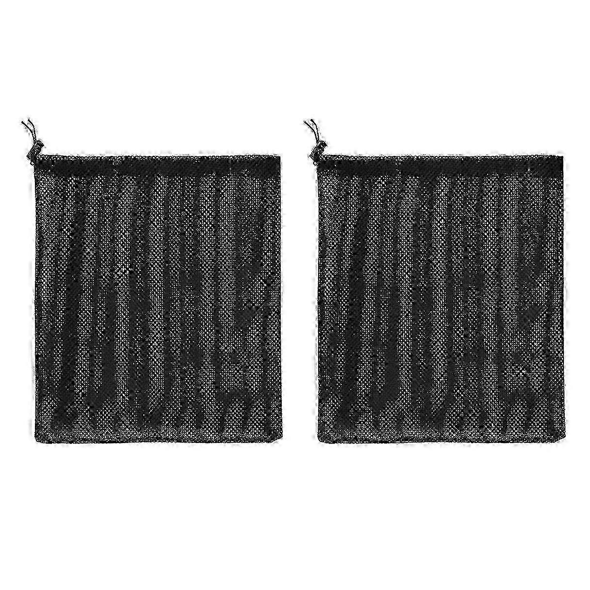 Pump Filter Mesh Bag Mesh Anti-clog Pump Barrier Bag with Drawstring Reusable Pond Pump Protector Pu