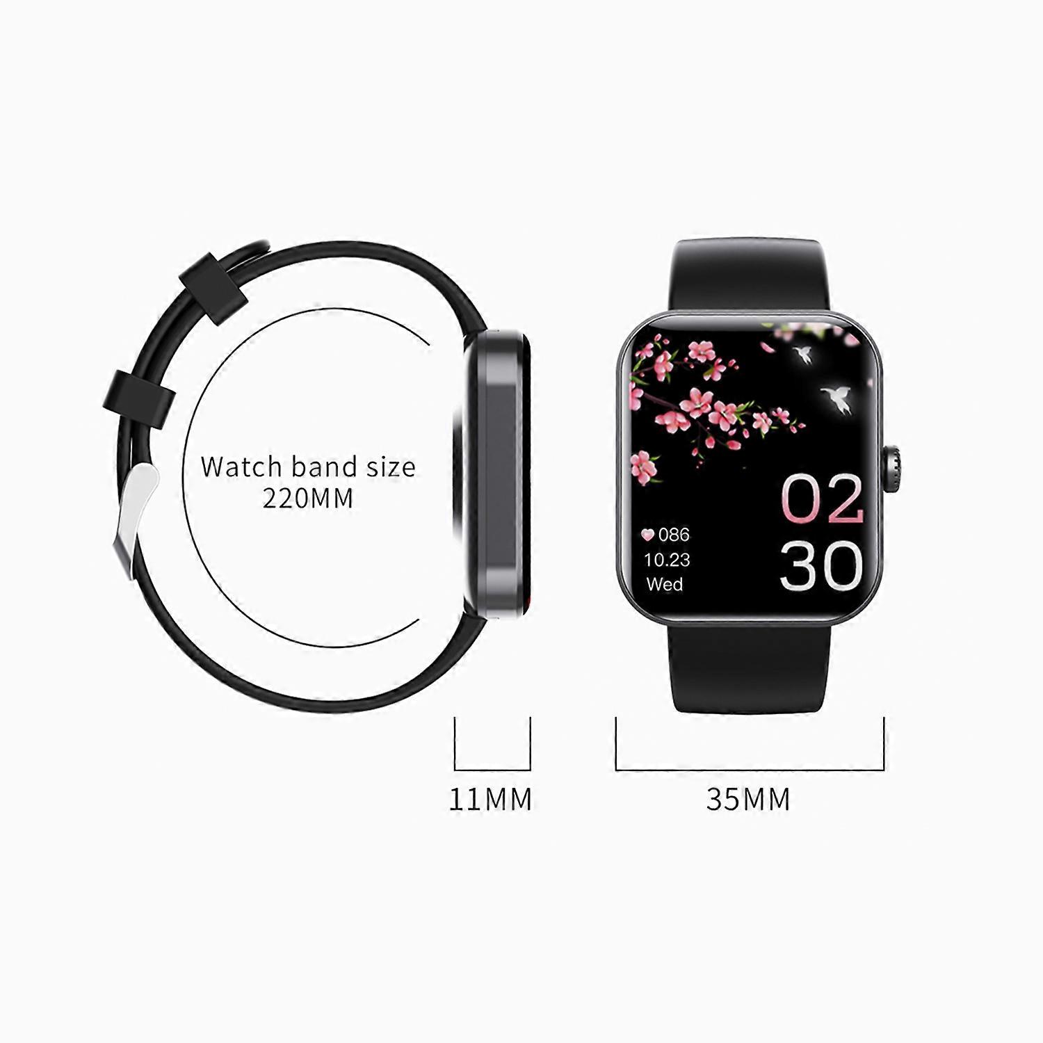 F57L 1.9''Smartwatch Sports Watch with Touchscreen Intelligent Watch with BT5.1 Calling Sleep Monito